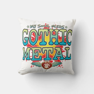 Gothic Metal Soul Cushion Kussen