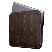 Gothic Metalwork Electronics Bag Laptop Sleeve (Voorkant Links)