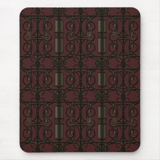 Gothic Metalwork Electronics Bag Muismat (Voorkant)