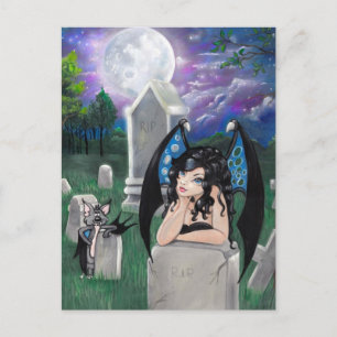 "Gothic Midnight"-briefkaart Briefkaart