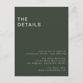 Gothic Modern Green Enclosure Kaart