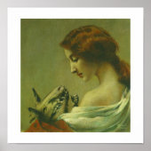 Gothic moeder and child Devil Print (Voorkant)