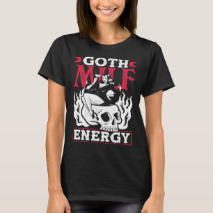 Gothic Moeder Energie Donker Gotisch Skelet T-shirt