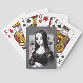 Gothic Mona Lisa Pokerkaarten