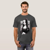 Gothic Mona Lisa T-shirt (Voorkant volledig)