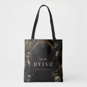 Gothic Monster Halloween Maskerade Tote Bag (Voorkant)