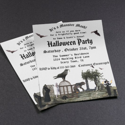 Gothic Monster Mash Halloween Witch Budget