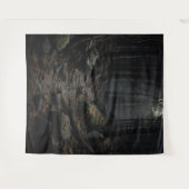 Gothic Moody Dark Forest Rocky Path XLarge Wandkleed (Voorkant (horizontaal))