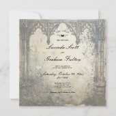 Gothic Moody Scenes  Cream & Black Kaart (Voorkant)