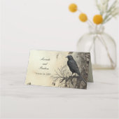 Gothic Moody Scenes Cream & Black Plaatskaartje (Achterkant)