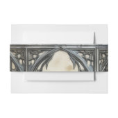 Gothic Moody Scenes  Cream & Black Uitnodigingen Wikkel (Voorkant Voorbeeld)