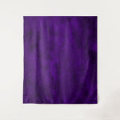 Gothic Moody Zwart & Paarse Vintage Abstract Wandkleed (Voorkant)