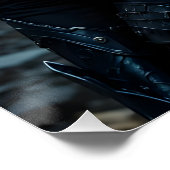 Gothic Moon Warrior Perfect Poster (Hoek)