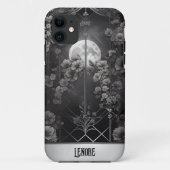 Gothic Moonlight en Flowers Gate Case-Mate iPhone Case (Achterkant)