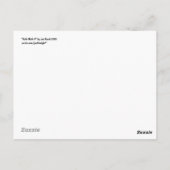 Gothic Moth 4 briefkaart (Achterkant)