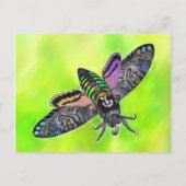 Gothic Moth briefkaart (Voorkant)