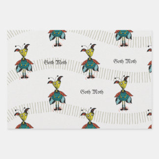 Gothic Moth - Papier voor onmiddellijke verpakking Inpakpapier Vel