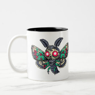 Gothic Moth Tweekleurige Koffiemok