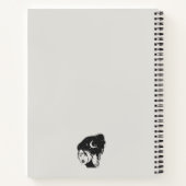 Gothic Muse Notitieboek – Donkere Schoonheid Dagbo (Achterkant)