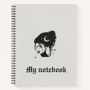 Gothic Muse Notitieboek – Donkere Schoonheid Dagbo