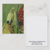 Gothic Mutant Moth ACEO Artists Trading Cards Visitekaartje (Voorkant / Achterkant)