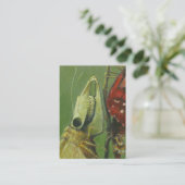 Gothic Mutant Moth ACEO Artists Trading Cards Visitekaartje (Staand voorkant)