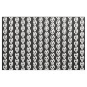 gothic muzieknoot ogen schedel stof (Yard (91,4 cm))