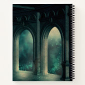 Gothic Mystic Castel Palace Doors Notitieboek (Achterkant)