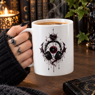 Gothic Mystic Eye Mok – Donkere Fantasy Occult Hoo