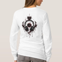 Gothic Mystic Eye T-shirt – Donkere Fantasy Occult
