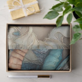 Gothic Mythological Nymph Fantasy Dragon & Girl Tissuepapier (Geschenk)