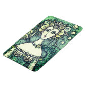 GOTHIC NEPTUNE'S PARAMOUR MERMAID MAGNET Green Magneet (Linkerzijde)