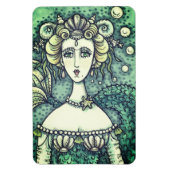 GOTHIC NEPTUNE'S PARAMOUR MERMAID MAGNET Green Magneet (Verticaal)