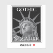 Gothic New York - v1 Sticker (Vel)