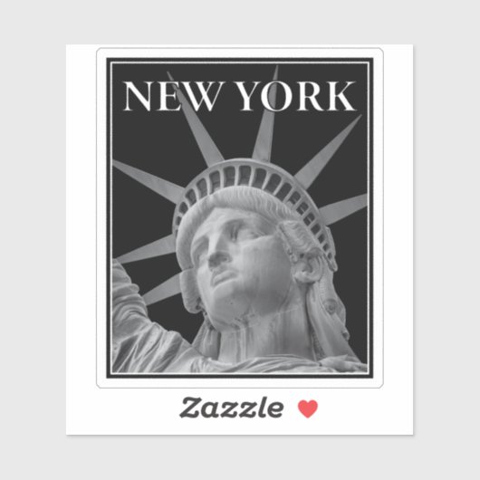 Gothic New York - v2 Sticker (Vel)