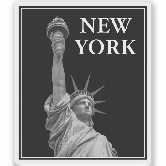 Gothic New York - v3 Sticker (Voorkant)