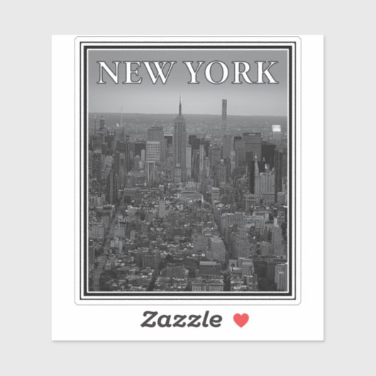 Gothic New York - v4 Sticker (Vel)