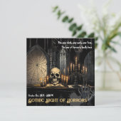 Gothic Night of Horrors - Durf de afgrond in te ga Kaart (Staand voorkant)