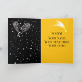 Gothic Night Owl and woman Kaart (Binnen)