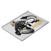 Gothic Night Owl and woman Notitieboek (Linkerzijde)