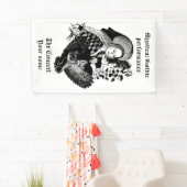 Gothic Night Owl and woman Spandoek (Insitu)