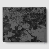 Gothic Nightfall Floral Wedding Handfasting Suite Gastenboek (Achterkant)