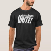 Gothic Ninjas Unite - Zwart Shirt (Voorkant)