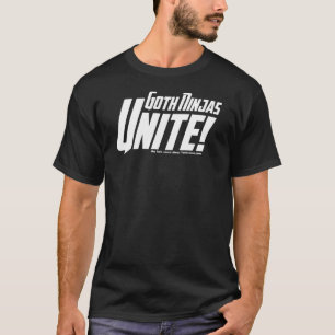 Gothic Ninjas Unite - Zwart Shirt