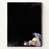 Gothic Notebook – Dark Aesthetic Journal  Notitieboek (Achterkant)