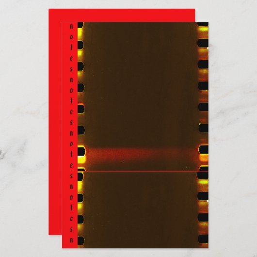 Gothic Notepad Briefpapier (Voorkant / Achterkant)