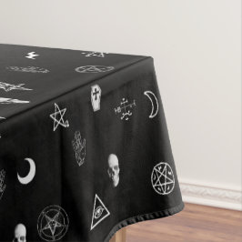 Gothic Occult Symbols Patroon Tafelkleed