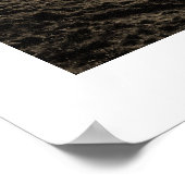 Gothic of conceptie van gothische muziekteksten poster (Hoek)