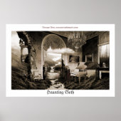 Gothic of conceptie van gothische muziekteksten poster (Voorkant)