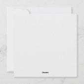 Gothic of Horror Spooky Kerstboom Horror Feestdagenkaart (Achterkant)